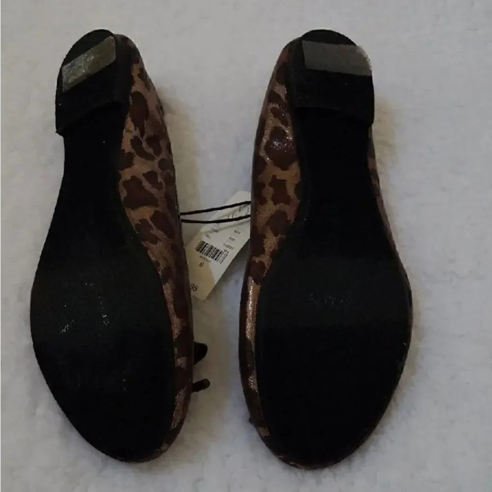 NY&C Leopard Print Flats Size 6